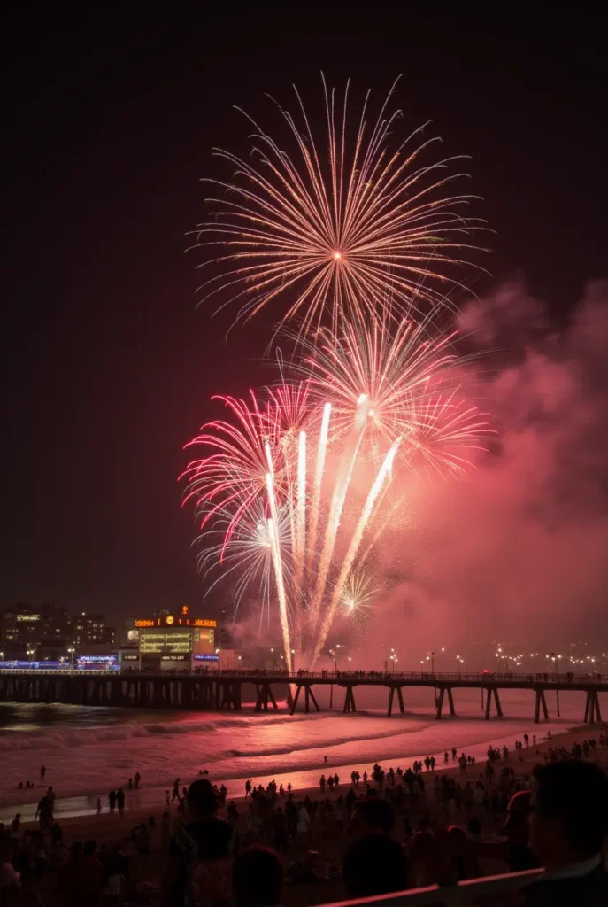 4th of July Beach Celebration in Santa Monica
