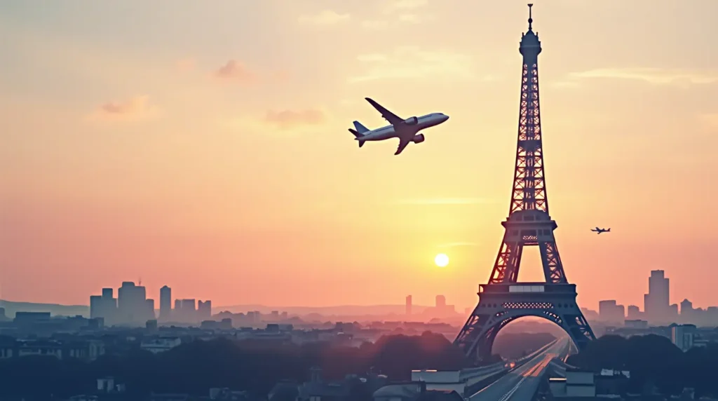 Fly to Paris from New York and explore flight times, best hotels in Paris, Disneyland Paris, and the top things to do in the City of Light.