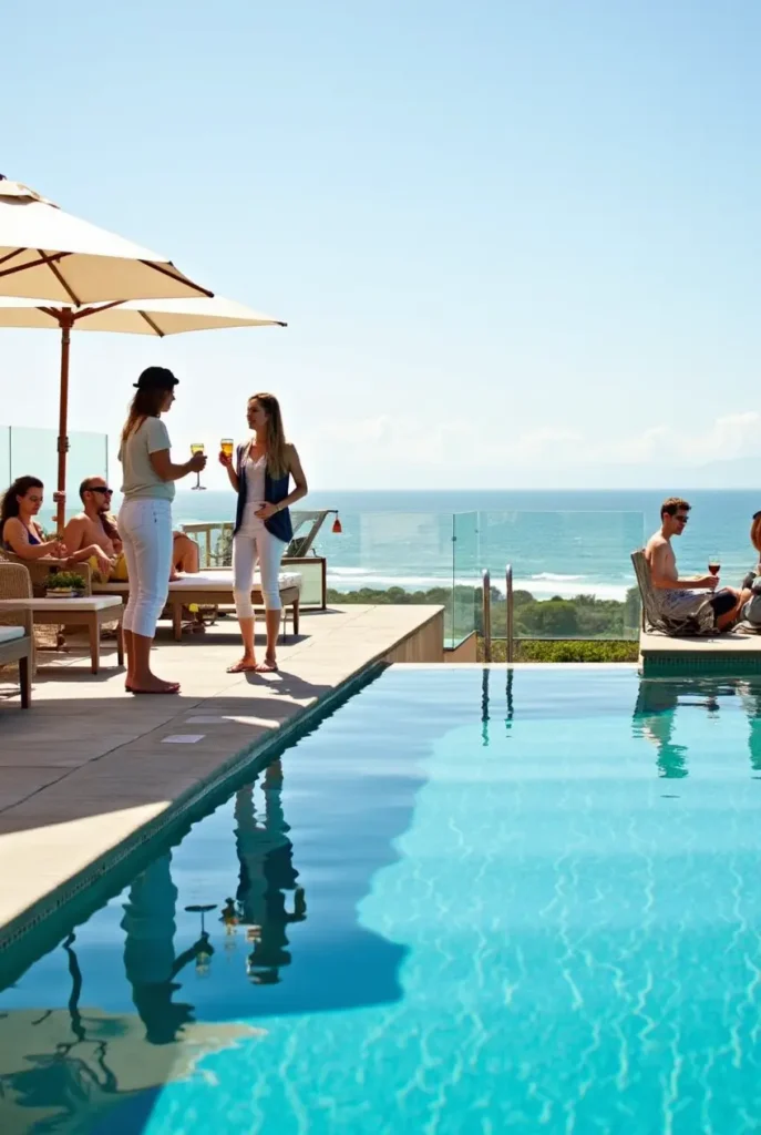 Luxury Hotel Pool in San Diego
